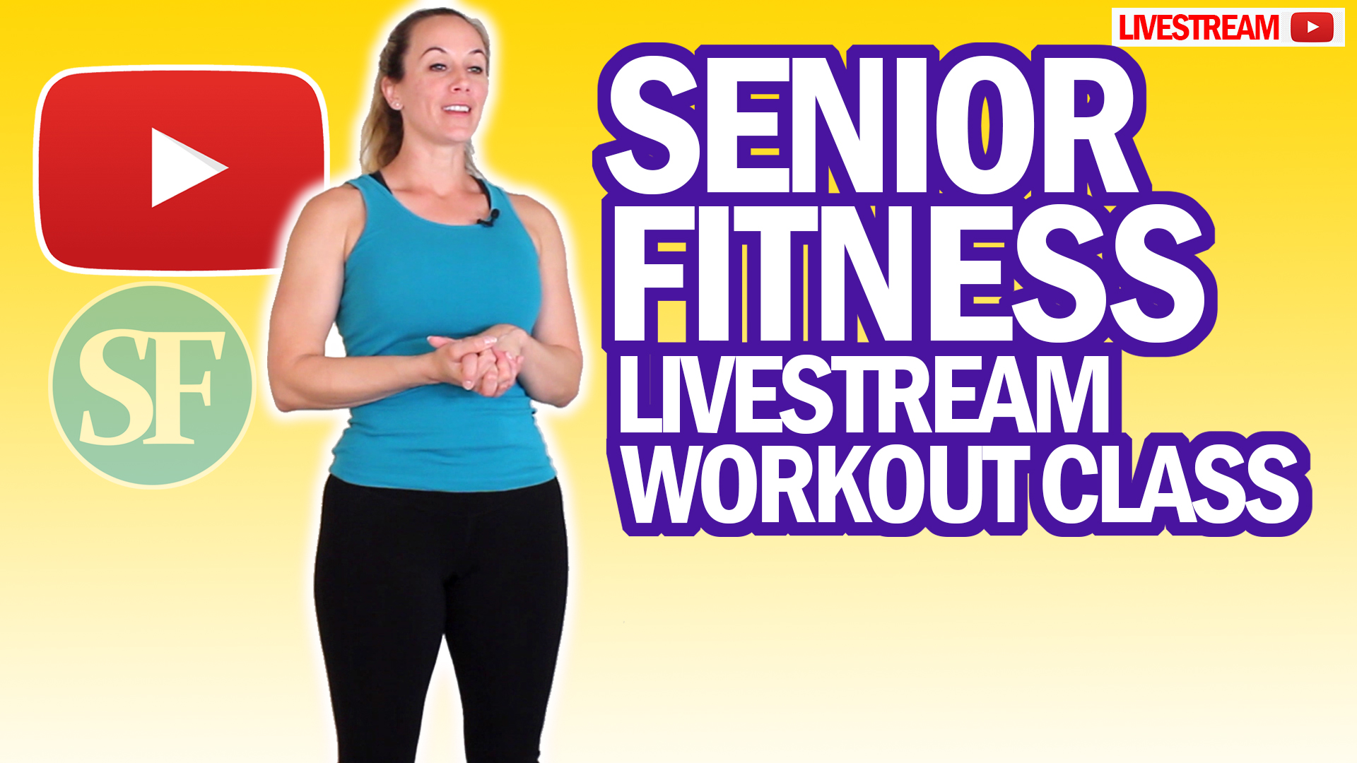 HIIT Workout For Seniors Standing And Seated Senior Fitness