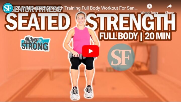 Seated Sciatica Stretching Workout For Seniors