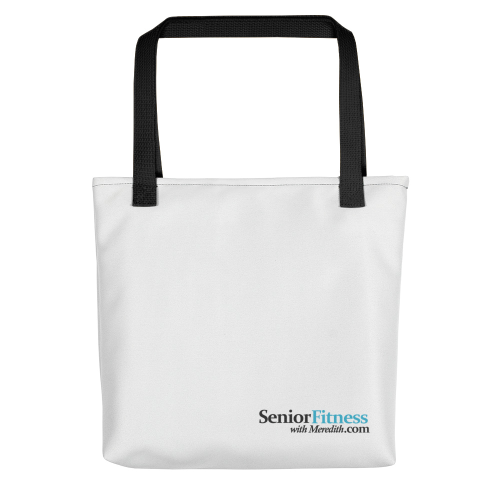 "All Over Strong" - 15" x 15" Tote bag - Image 2