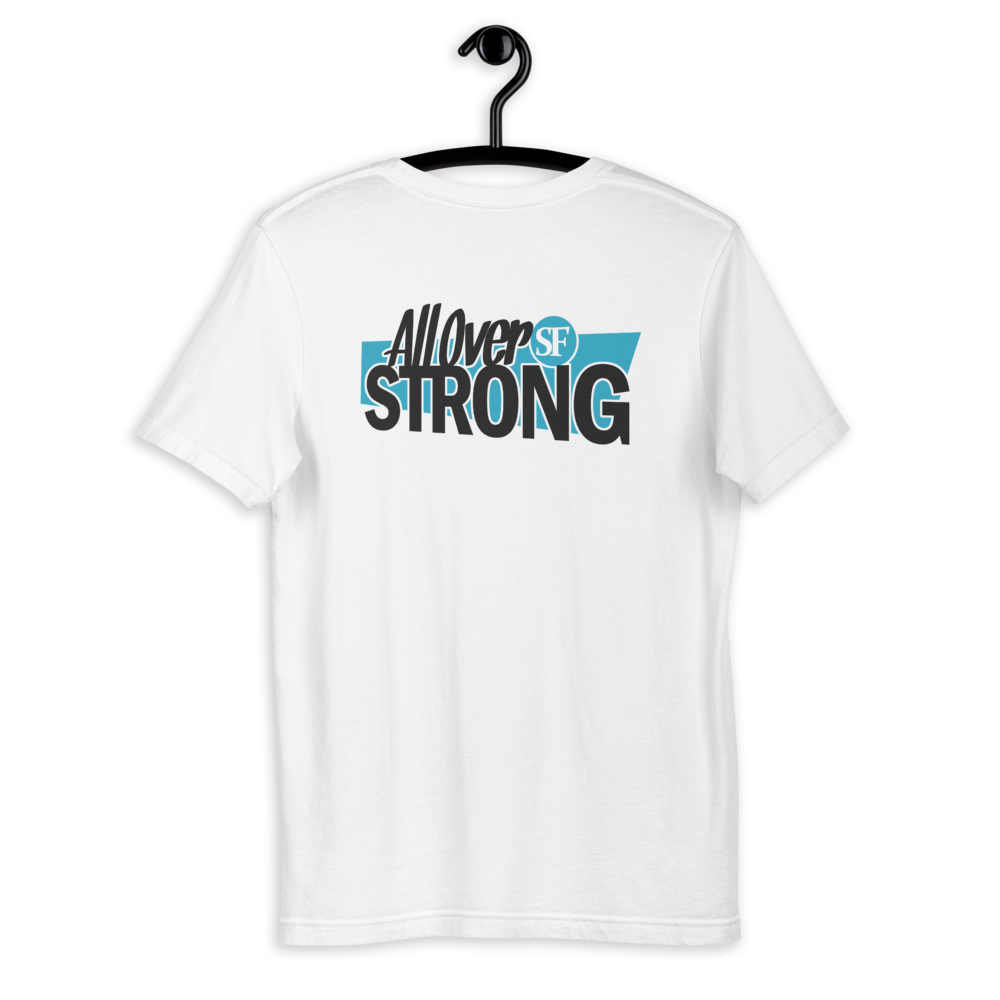 "All Over Strong" Short-Sleeve Unisex T-Shirt - Image 6