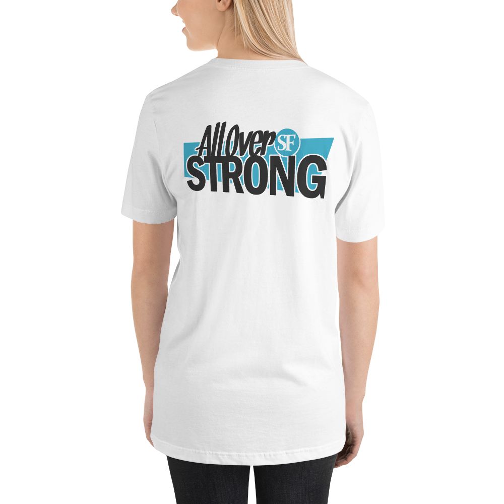 "All Over Strong" Short-Sleeve Unisex T-Shirt - Image 2