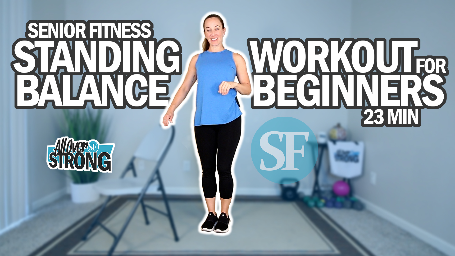 Standing Balance Workout For Seniors And Beginners 23Min Senior