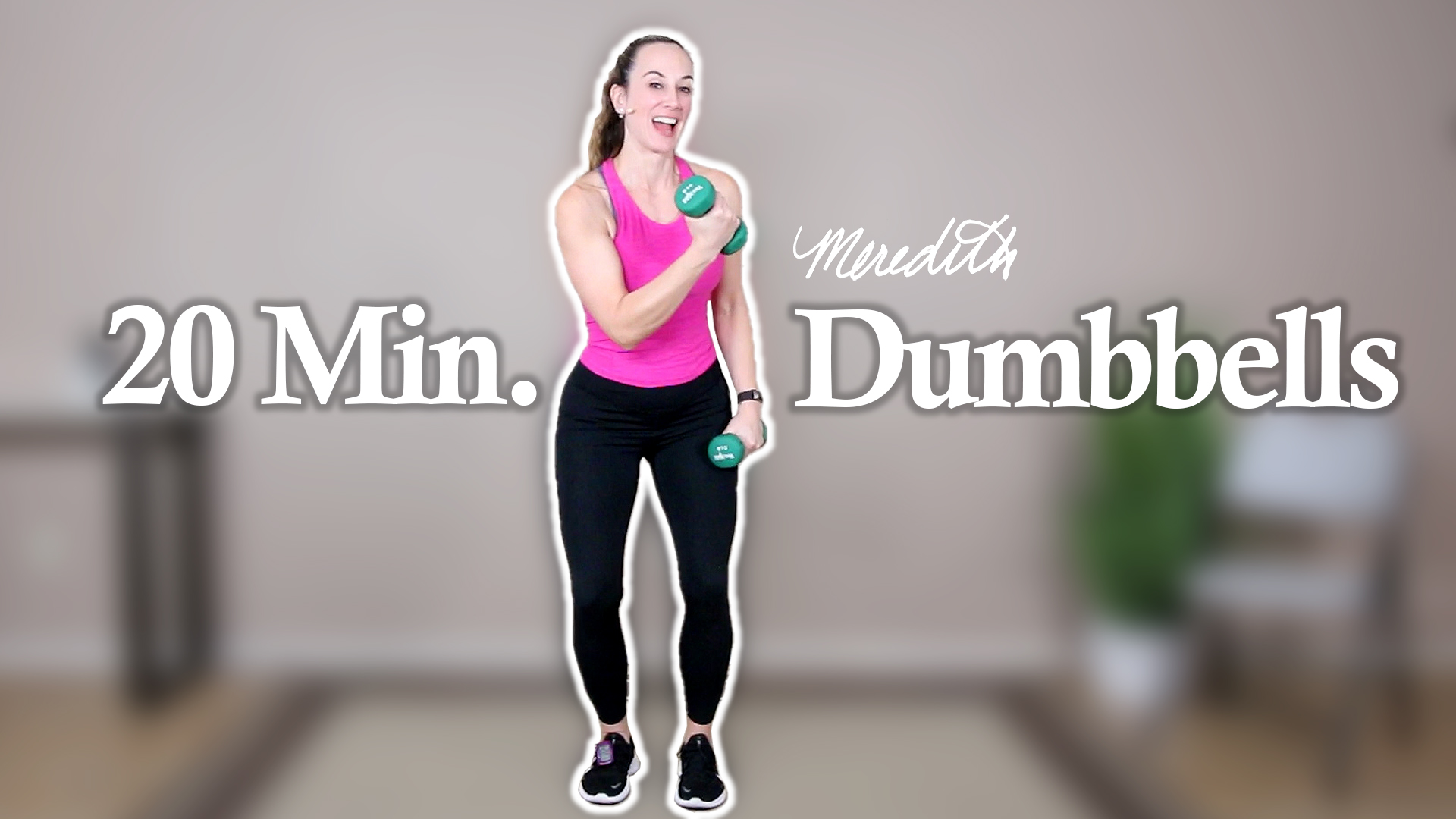 Senior Fitness 20 Min Full Body Dumbbell Workout Intermediate Level