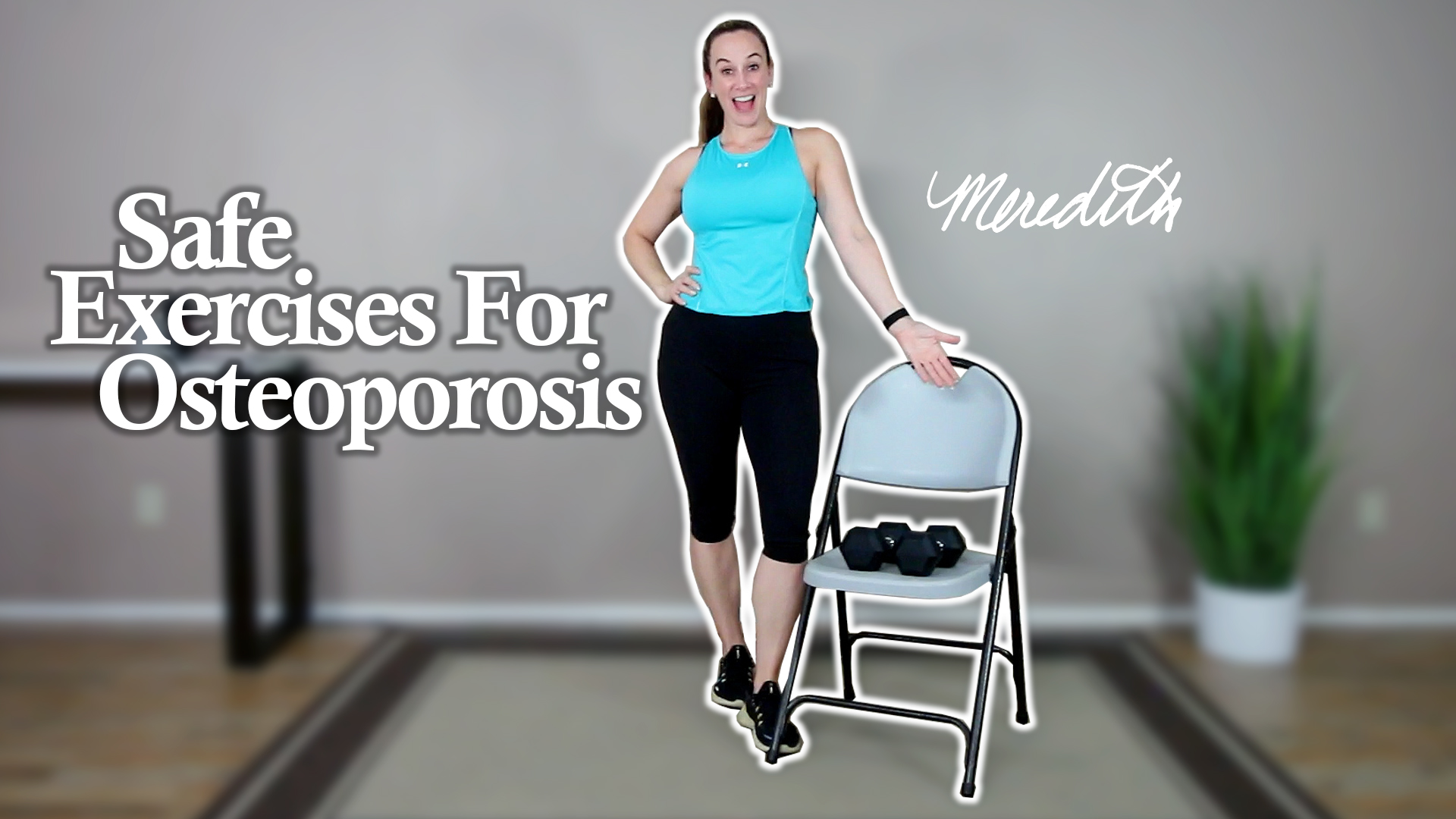 Osteoporosis exercises for seniors build cardio strength beginner