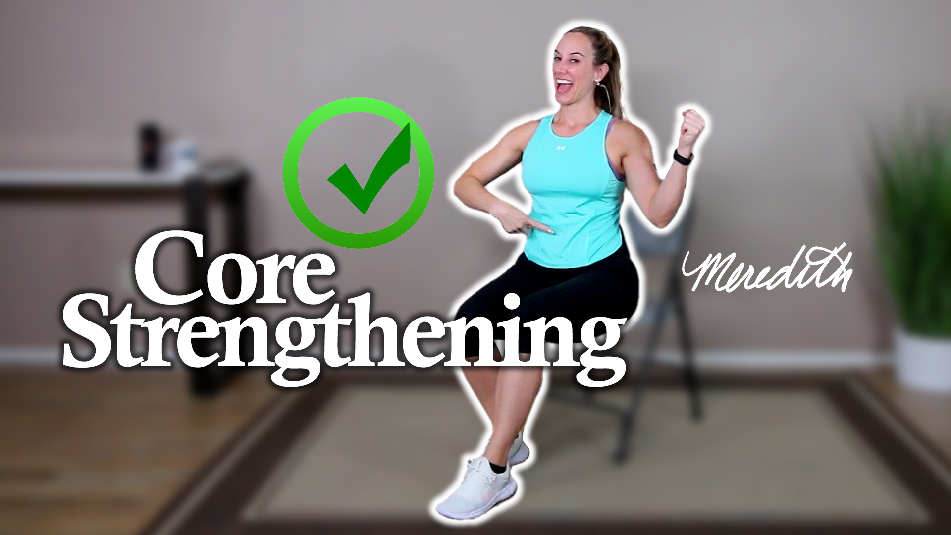 Seated Abdominal and Core Strengthening Workout For Seniors and
