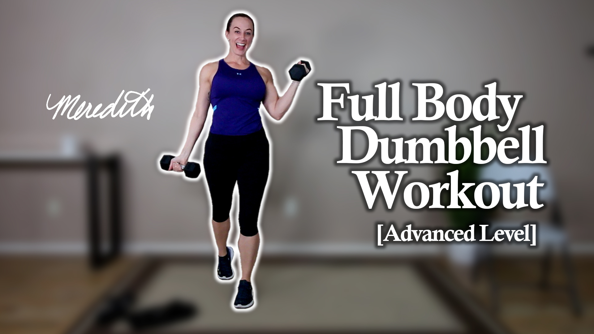 Full Body Dumbbell Workout For Seniors Ankle Weights Optional 