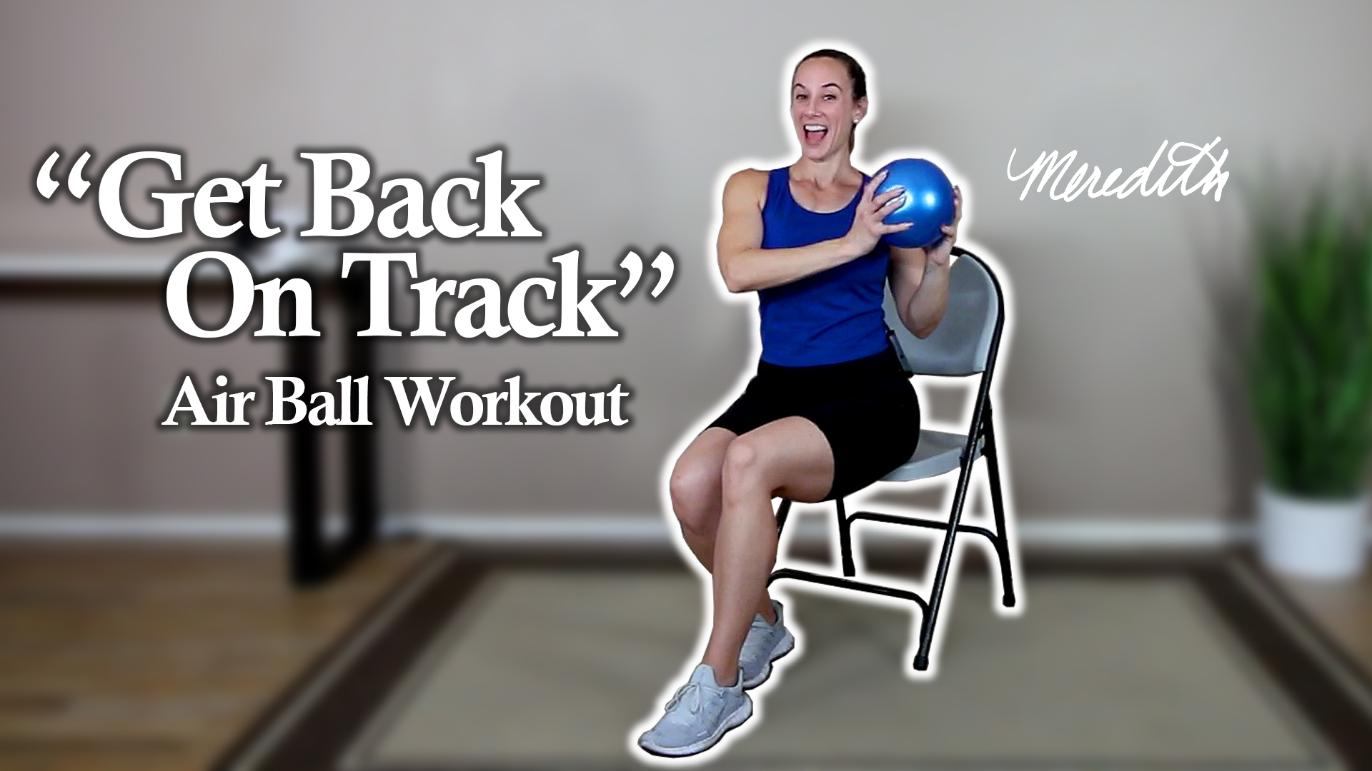 Senior Fitness "Get Back On Track" Low Impact Cardio Workout For