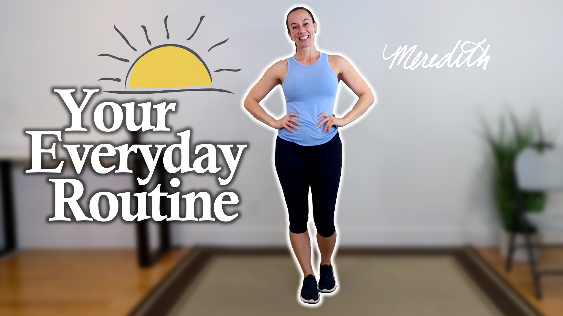 Everyday Workout Routine For Beginners and Seniors | Cardio, Bodyweight ...
